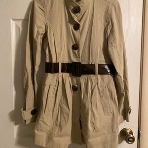 Tan Belted Jacket